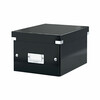 Arhiivikast Leitz, A4, 281x369x200mm, must, eemaldatav kaas 0830-208