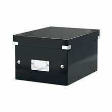 Arhiivikast Leitz, A4, 281x369x200mm, must, eemaldatav kaas 0830-208