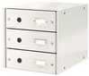 Universaalne kast Leitz Click&Store WOW, 3 sahtliga, valge