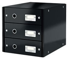 Universaalne karp Leitz Click&Store, 3 sahtliga, must