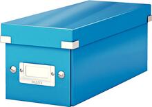 Kokkupandav CD-karp Leitz CLICK & STORE WOW, 143 x 136 x 352 mm, sinine