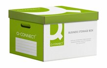 Arhiveerimiskast Q-Connect Business Storage Box, 515 mm x 305 mm x 350 mm, roheline