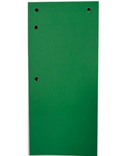 Vahelehed SMLT, kartong, 110 x 235 mm, 50 tk, rohelised
