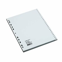 Eralduslehed BANTEX STRONG-LINE, A4, 1-100, PP