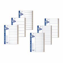 Plastikust vahelehed Forpus, A4, 12-1, pakend 10 tk
