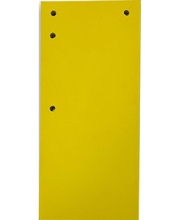 Vahelehed dokumentidele SMLT, 11 x 23,5 cm, papist, 50 tk, kollane