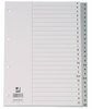 Eralduslehed Q-Connect, PP, A4, A-Z, valge, 29.7 cm x 21 cm