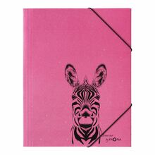 Kaustik Pagna Zebra A4, roosa