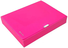 Mapp-karp Panta Plast Neon A4 55 mm, roosa