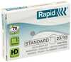 Klambrid Rapid Standart 23/10, 1000 tk, tsingitud