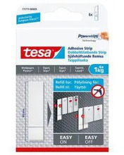 Kahepoolsed kleepsud Tesa Powerstrips, 6 tk