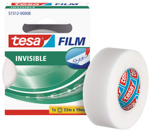 Läbipaistev teip Tesa Invisible Self-Adhesive Tape, 19 mm x 33 m, nähtamatu