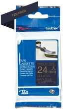 Etiketilint Brother TZE-RN54, 24 mm x 4 m, kuldne/tumesinine