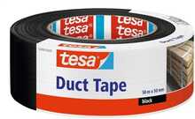 Parandusteip Tesa 56498, universaalne, 50 m x 50 mm, must