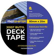 Kahepoolne teip Fastshifter, 80 mm x 20 m