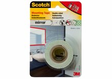 Kahepoolne tugev montaažiteip Scotch MIRROR, 19 mm x 1,5 m
