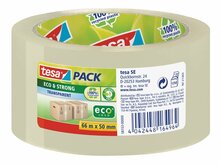 Pakketeip Tesa Eco & Strong, 50 mm x 66 m, läbipaistev