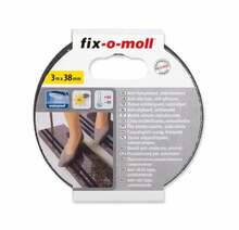 Kaitsekummiriba Fix-O-Moll 3567012, must, 300 cm x 3.8 cm