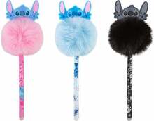 Kustutatav pastapliiats Stitch Disney 01546PTR, karvane, 0,5 mm, sinine