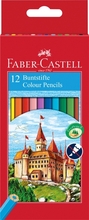 Värvipliiatsid Faber-Castell Castle, 12 värvi