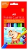 Värvipliiatsid Faber-Castell Jumbo, kolmnurkne, 12 värvi