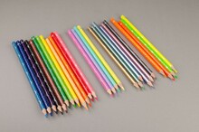 Värvipliiatsid Kores Kolores Style, kolmnurkne, 3mm, 26 värvi