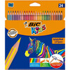 Värvipliiatsid Bic Eco, 24 tk
