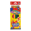 Värvilised pliiatsid Colorino jumbo, kolmnurksed, 6 tk