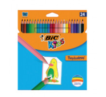 Värvipliiatsid Bic Tropicolors 022510, 24 värvi