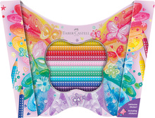 Värvipliiatsid Faber-Castell Sparkle Ladybug, 20 värvi
