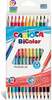 Värvilised pliiatsid Carioca Bi-Color, 12 tk, 24 värvi