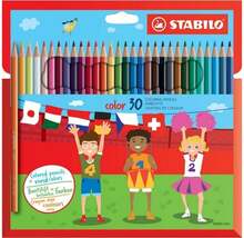 Värvipliiatsid Stabilo Color, 30 tk