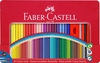 Värvipliiatsid Faber-Castell Grip, 48 värvi, metallkarbis