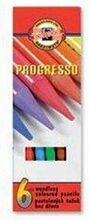 Värvipliiatsite komplekt Koh-I-Noor Progresso, 6 tk