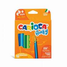 Värvipliiatsid Carioca Baby, 10 tk