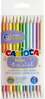 Värvipliiatsid Carioca Pastel, kahepoolne, 12 tk