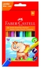 Värvipliiatsid Faber-Castell Jumbo, kolmnurksed, 24 värvi