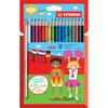 Värvipliiatsid Stabilo Color, 18 värvi