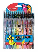 Joonistustarvete komplekt Maped ColorPeps Monster, 27 tk