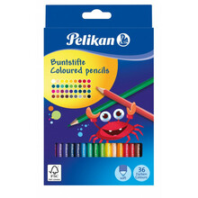Värvipliiatsid Pelikan Buntstifte, 36 tk