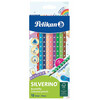 Värvipliiatsid Pelikan Silverino, kolmnurksed, 12 värvi