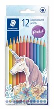 Värvipliiatsid Staedtler, kuusnurkne, pastellvärvid, 12 tk