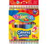 Värvilised pliiatsid Colorino Creative, 18 tk/36 värvi
