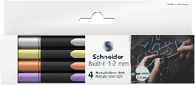 Markerite komplekt Schneider Paint-lt 020, 1-2 mm, 4 tk