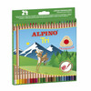 Värvipliiatsid Alpino Tri, 24 värvi