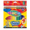 Värvipliiatsid teritajaga Colorino Kids, 24 värvi