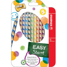 Värvipliiatsid Stabilo EasycolorsStart L, 12 värvi