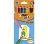 Värvipliiatsid Bic Tropicolors, 12 värvi, 022503