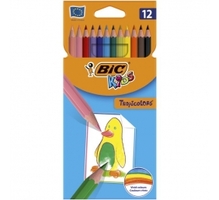 Värvipliiatsid Bic Tropicolors, 12 värvi, 022503