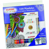 Värvipliiatsid Alpino Color Experience, 24 värvi ja 120 mandala komplekt
